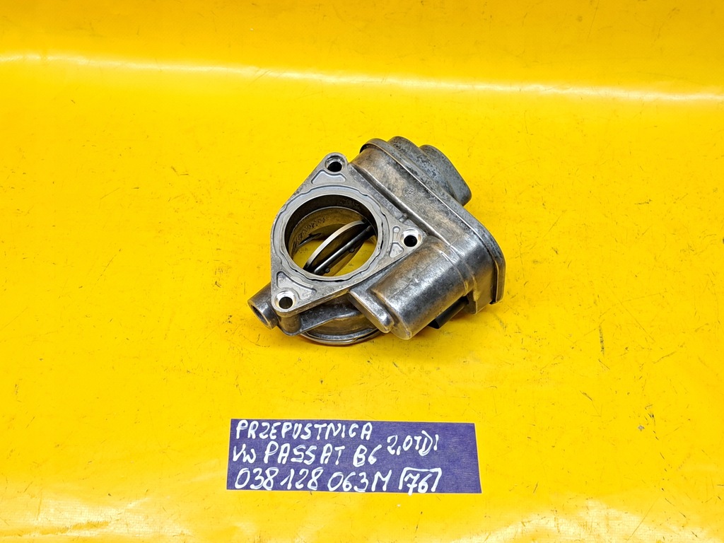 фото №12, Дросельна заслінка leon ii,passat b6 2,0tdi 038128063m