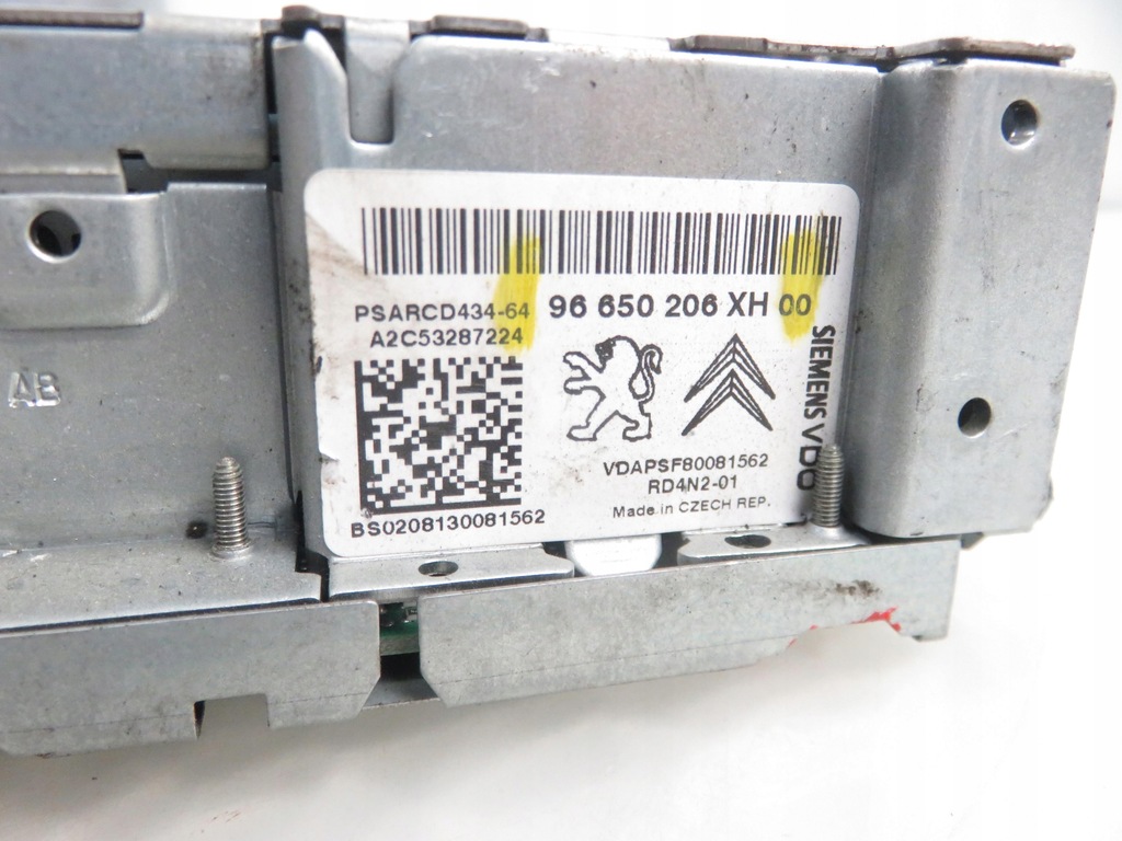 фото №9, Радио peugeot 308 96650206xh