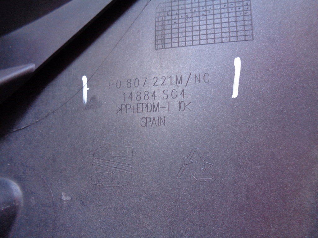 фото №8, Бампер передний seat leon ii 2 1p 1p0 09- lift nr 46073