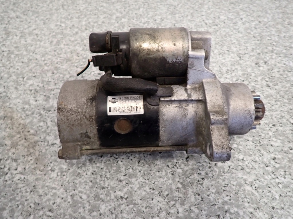 фото №5, Nissan primera p12 almera n16 tino 2.2dci 02-07 стартер двигателя