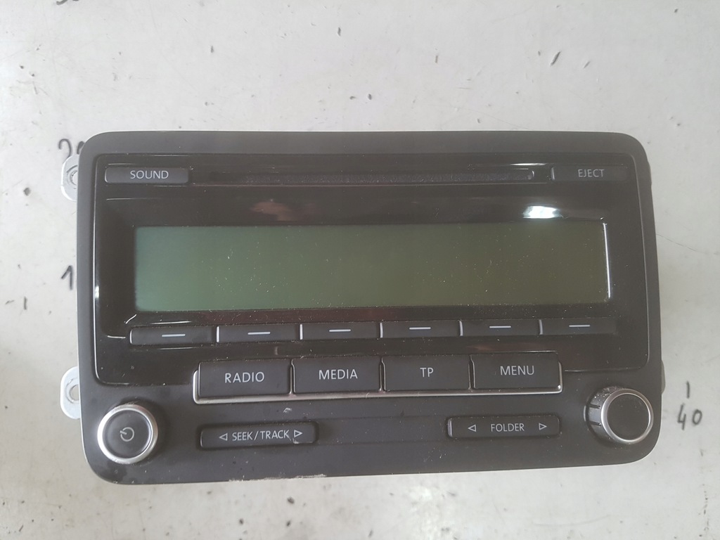 фото №1, Seat leon 2 ii lift 09-12 радио cd радиопроигрыватель