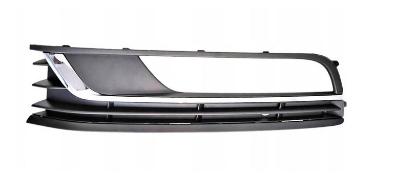 фото №1, Polcar 95d12712 vw passat b7 10+ramka решётка радиатора хром trendline правая