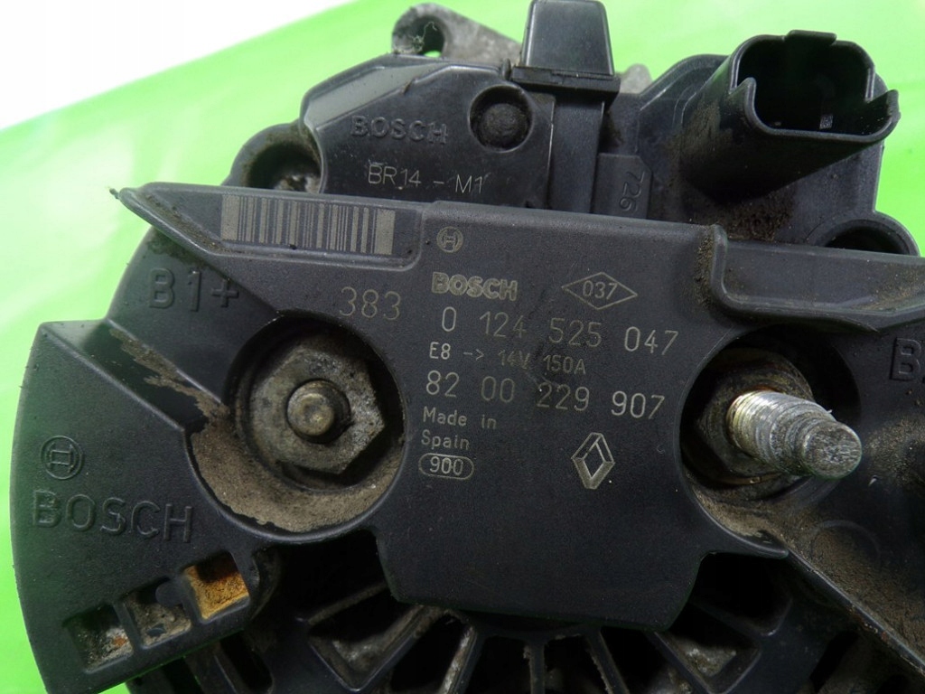 Renault laguna 2 1.9 dci 120 km f9q750 генератор 8200229907 Оригинал