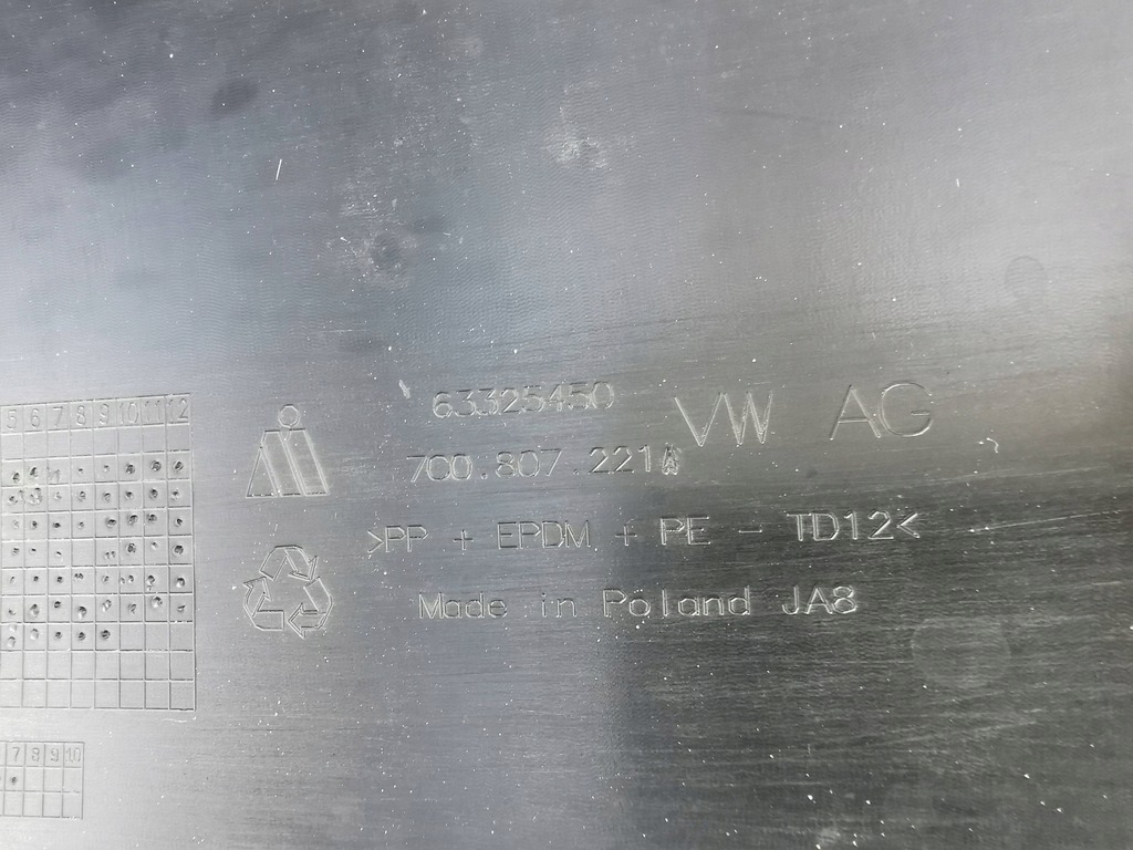 фото №14, Vw crafter ii 7c0 16- бампер перед передний 7c0807221a