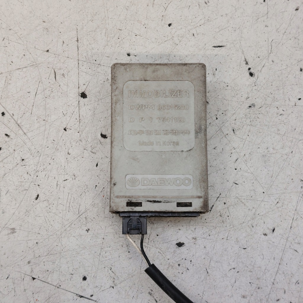 фото №1, Daewoo блок керування модуль імобілайзер 96315230 7541120
