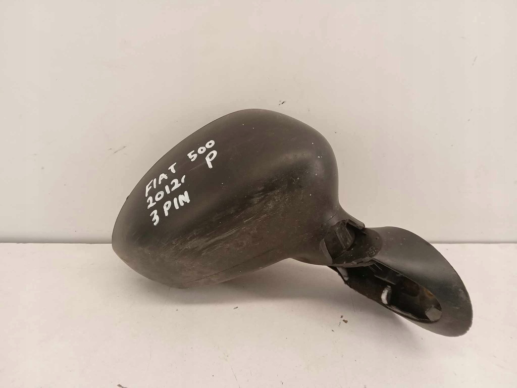 фото №1, Зеркало правое дверь fiat 500 3 pin