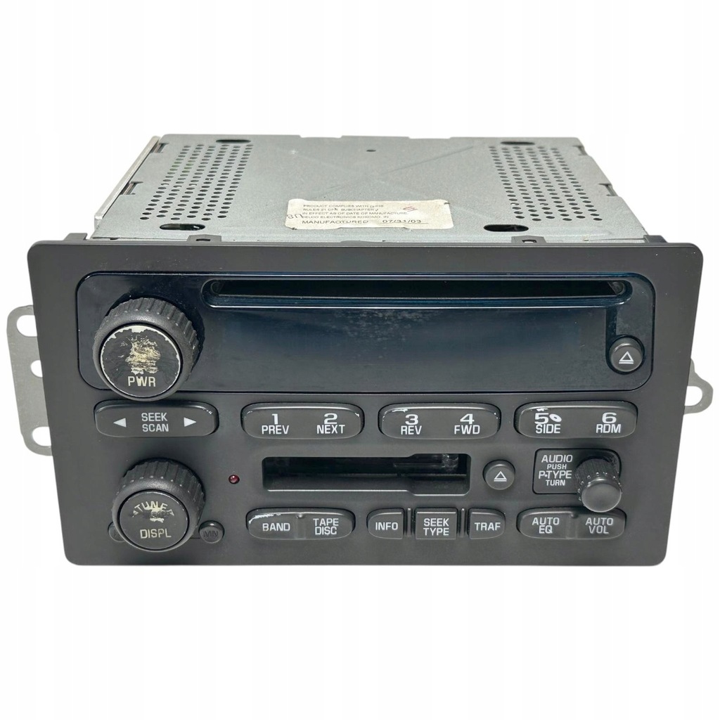 фото №1, Hummer h2 chevrolet gmc cadillac 03-07r радіо радіопрогравач оригінал oem