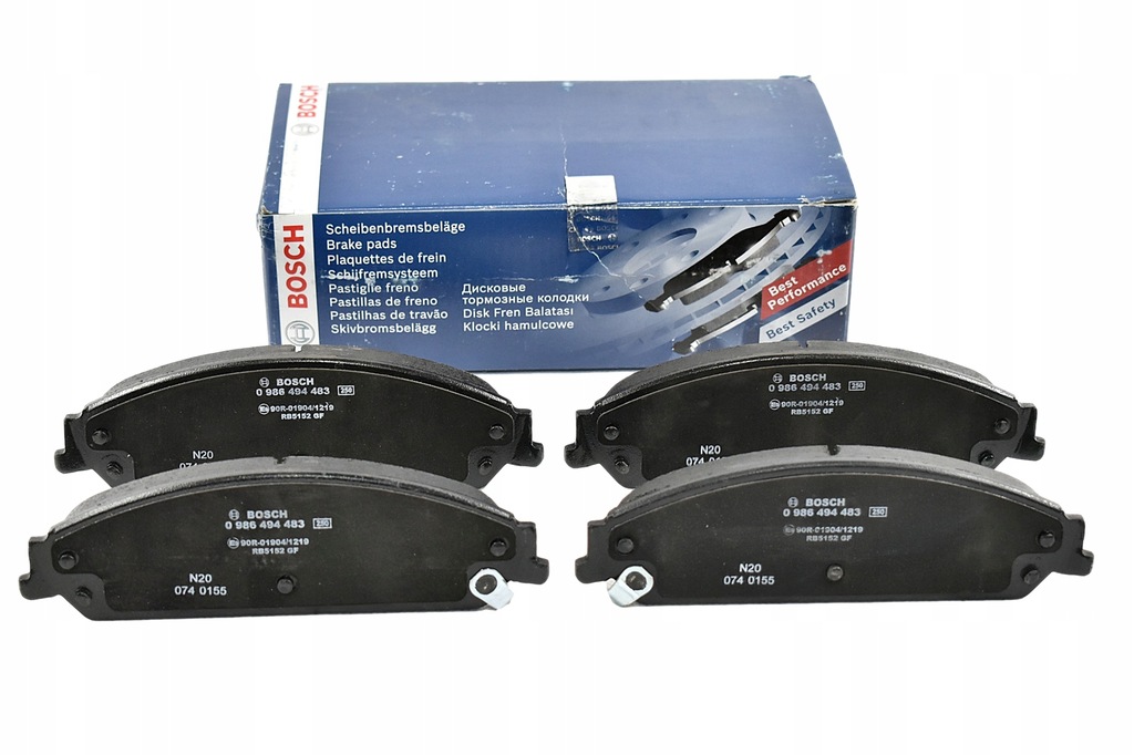 фото №1, Bosch гальмівні колодки гальмівні lancia thema lx перед