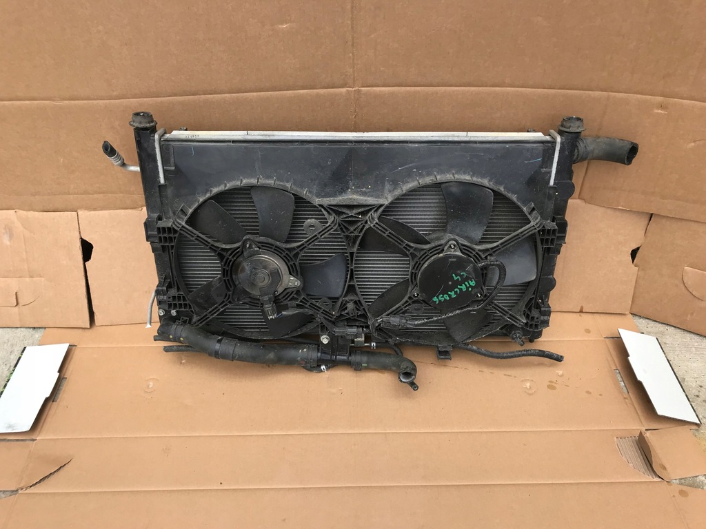 фото №1, Citroen c4 aircross pas передний вентилятор радиатор кондиционер