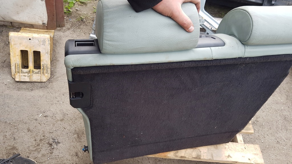 фото №14, Bmw 5 e39 сидіння заднє сидіння задня сидіння шкіряний kombi