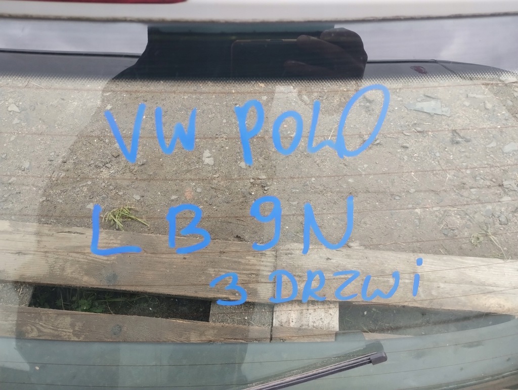 фото №10, Vw polo iv 9n крышка багажника багажника задняя lb9n