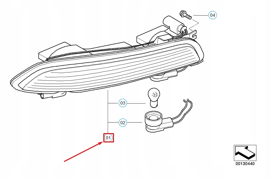 фото №10, Bmw 6 e63 задний бампер свет заднего вида отражатель правый 63217165816