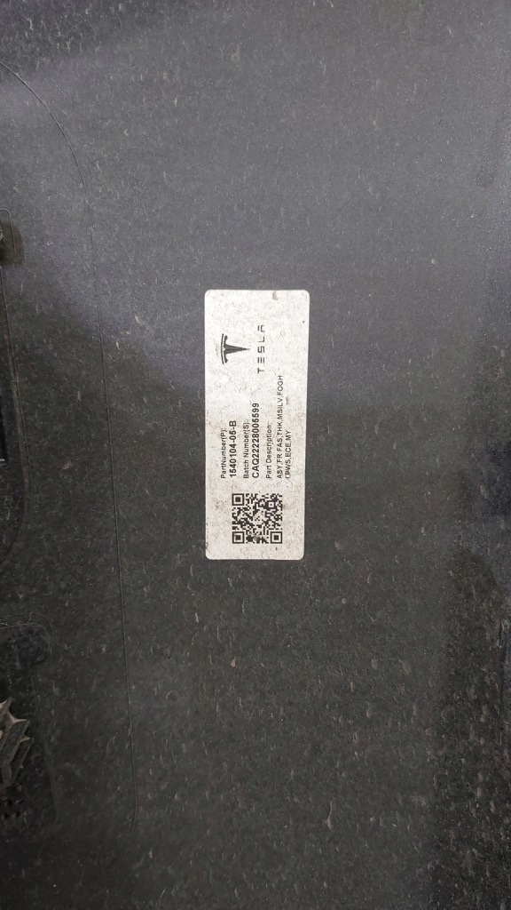 фото №14, Бампер перед передній tesla model y 1540104-05-b