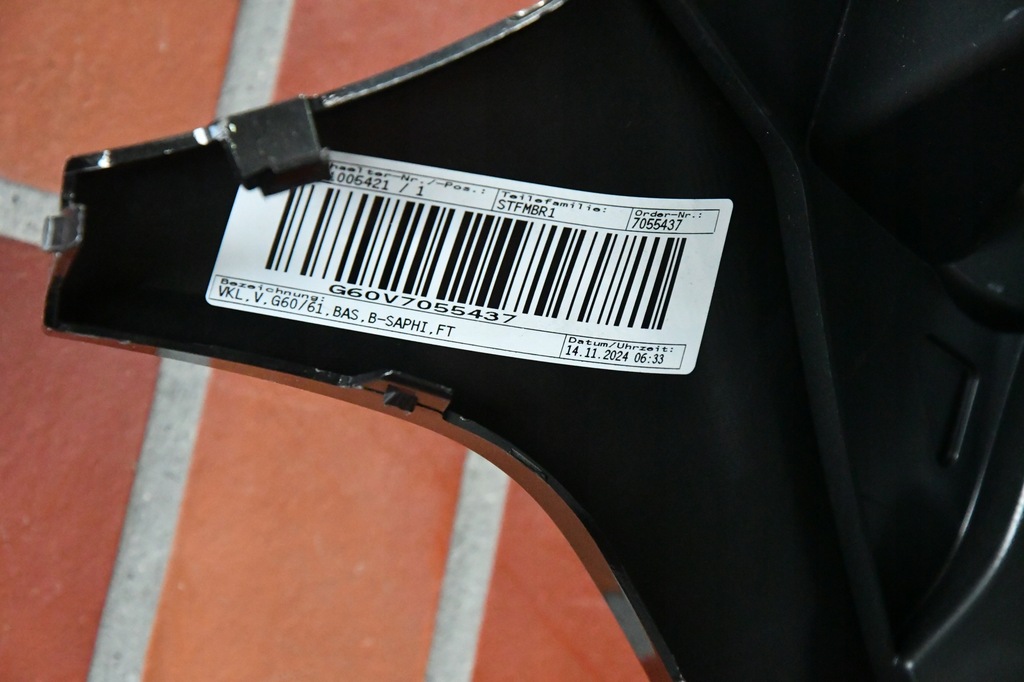 фото №14, Бампер перед передний bmw 5 g60 g61 black sapphire 475 usa