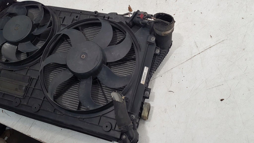 фото №5, Vw passat b7 superb 2 1.6 2.0 tdi комплект радиатор