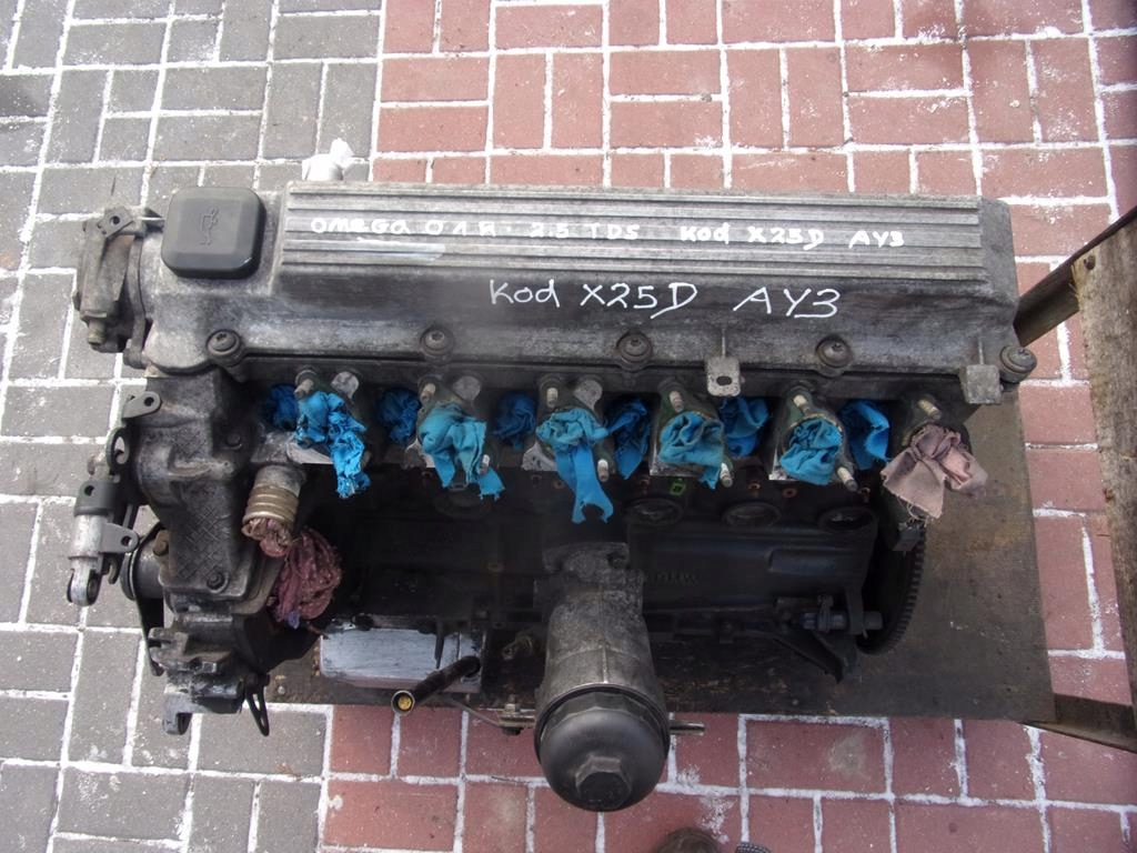 фото №1, Двигатель opel x25day3 wał поршень головка блок винтик