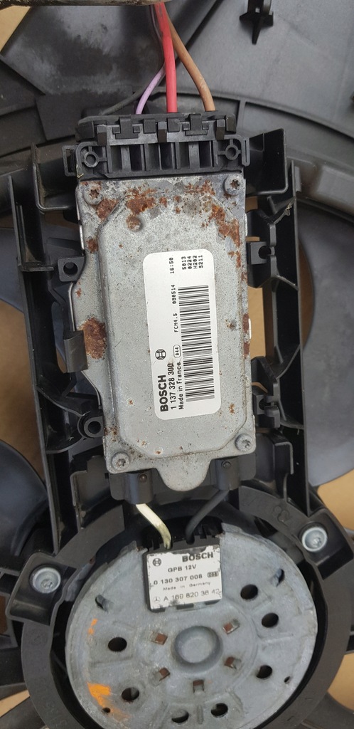 фото №8, Mercedes w245 1.7 вентилятор радиатор a1695050255