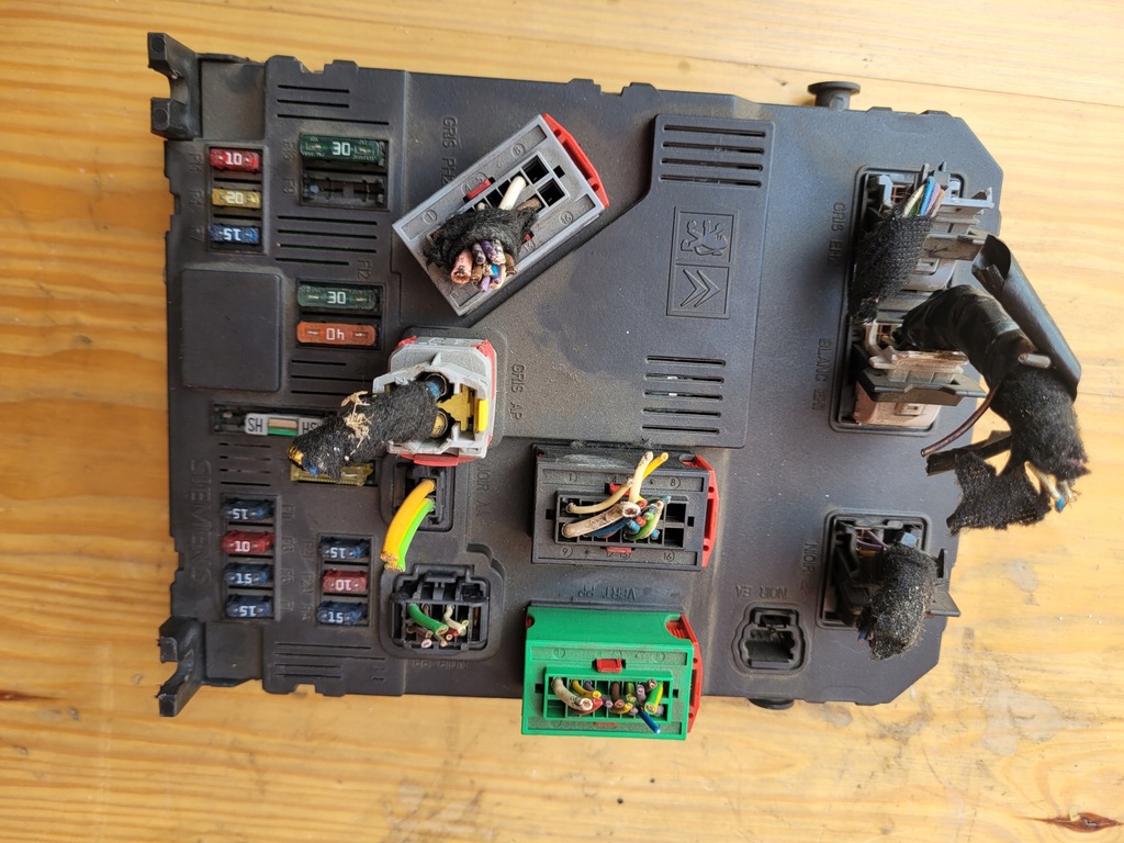 фото №1, Модуль коробка bsi citroen c3 9650585780