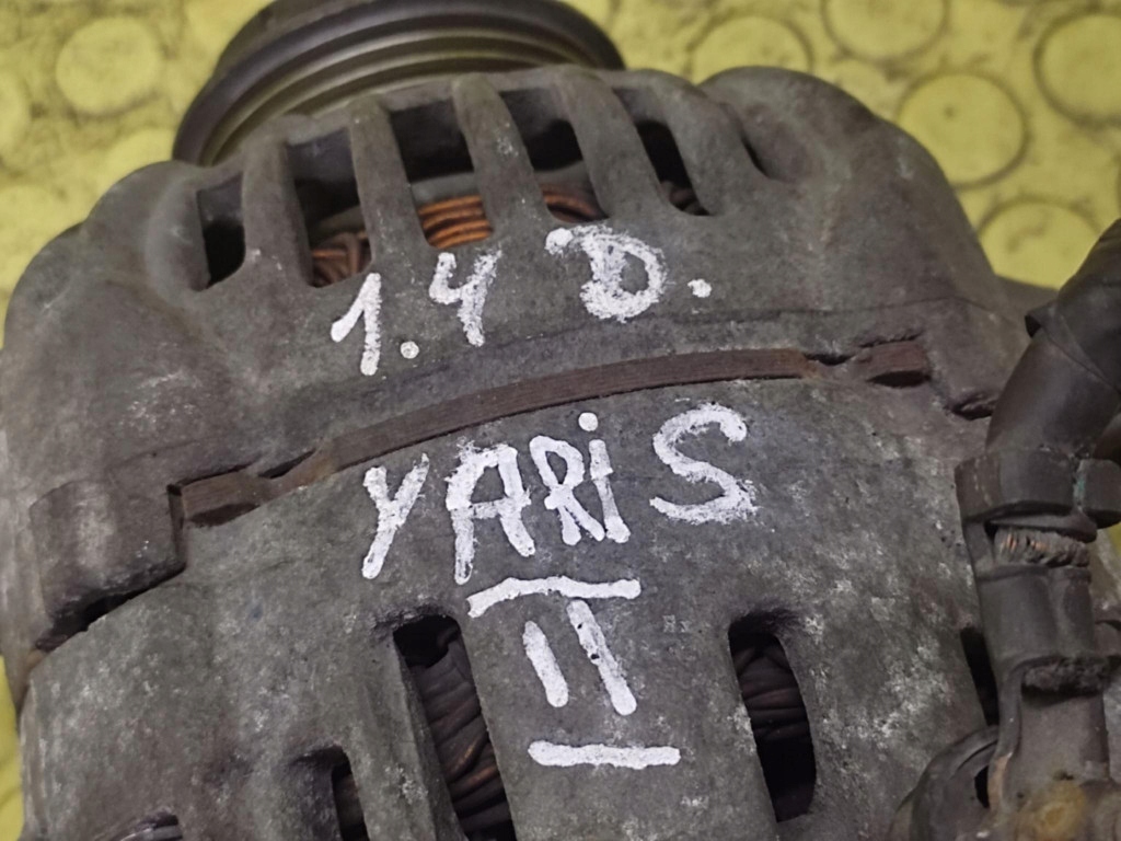 фото №6, Toyota yaris ii 1.4 d генератор 270600n011