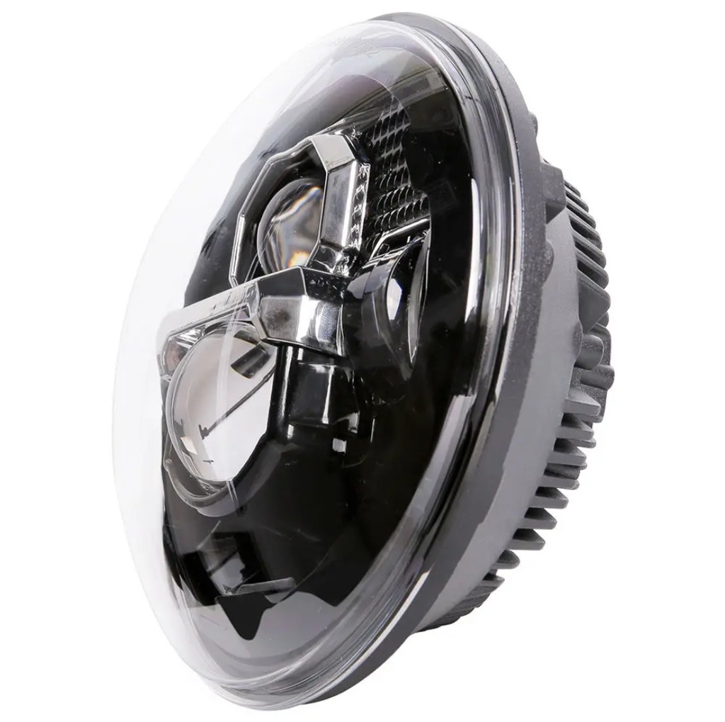 фото №6, Лампы фары led перед 7" 84w jeep wrangler jk tj cj jl rubikon sahara