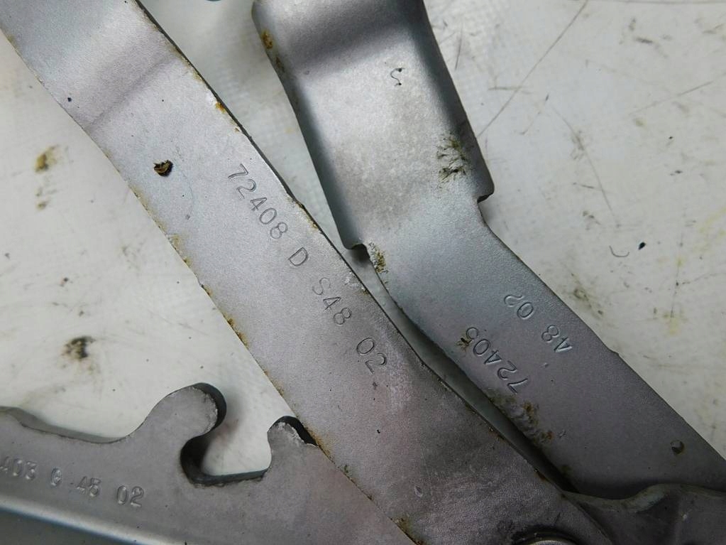 фото №8, Peugeot 807 c8 2004r петли капот 2szt