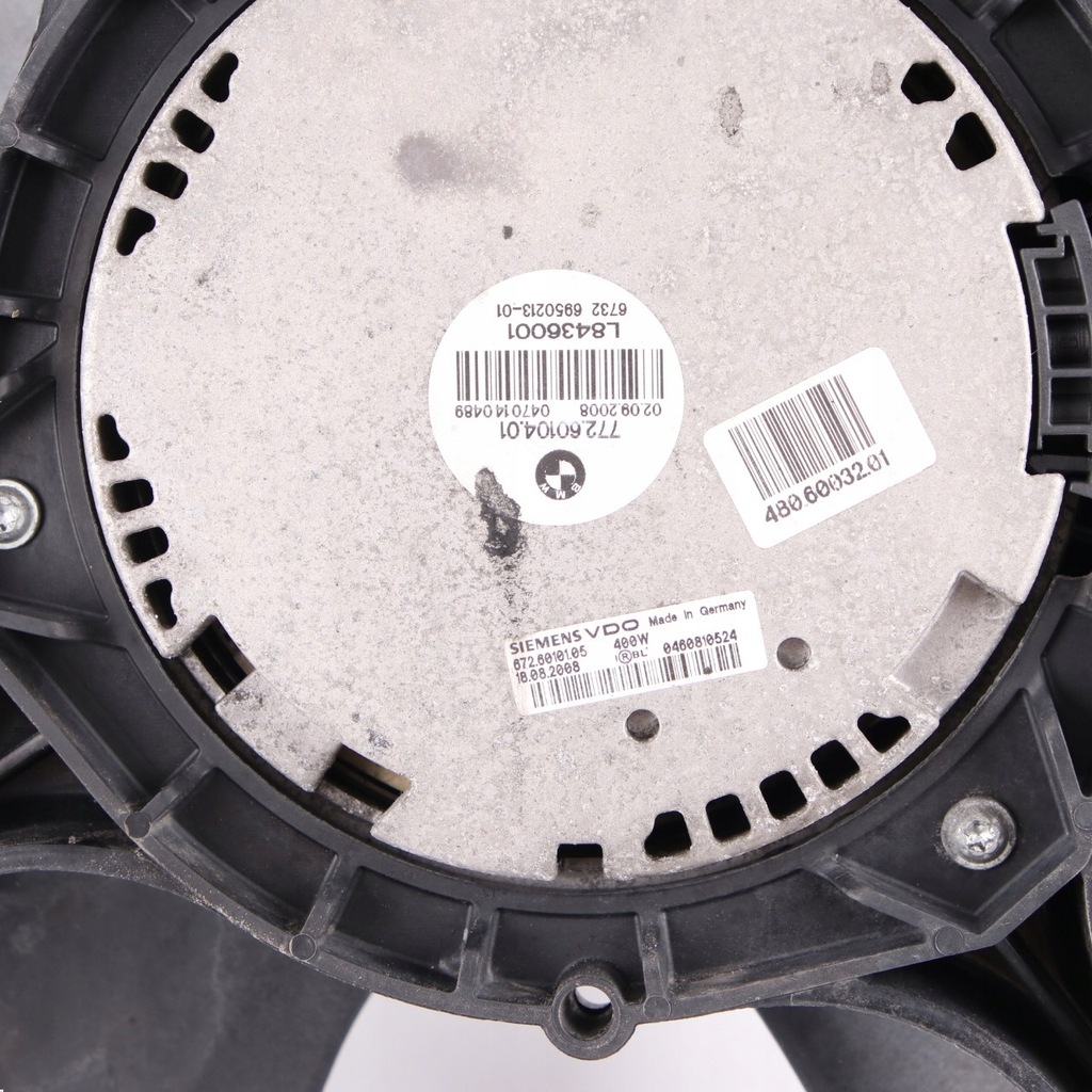 фото №13, Bmw e60 e61 вентилятор вентилятор радіатора дизель