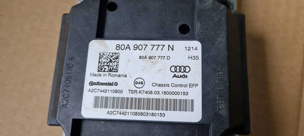 фото №6, Sq5 q5 80a модуль блок управления подвеска efp 80a907777n