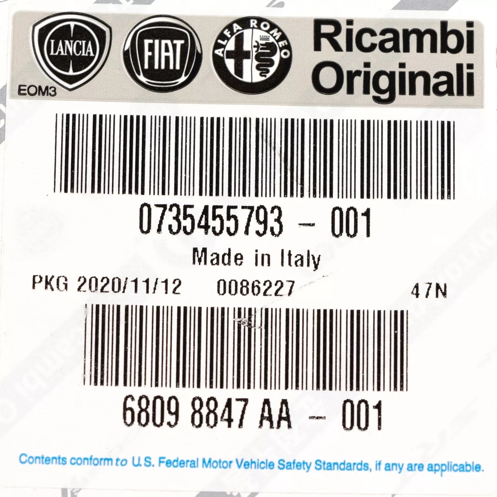 фото №9, Накладка крыла l треугольник fiat 500 abarth 595