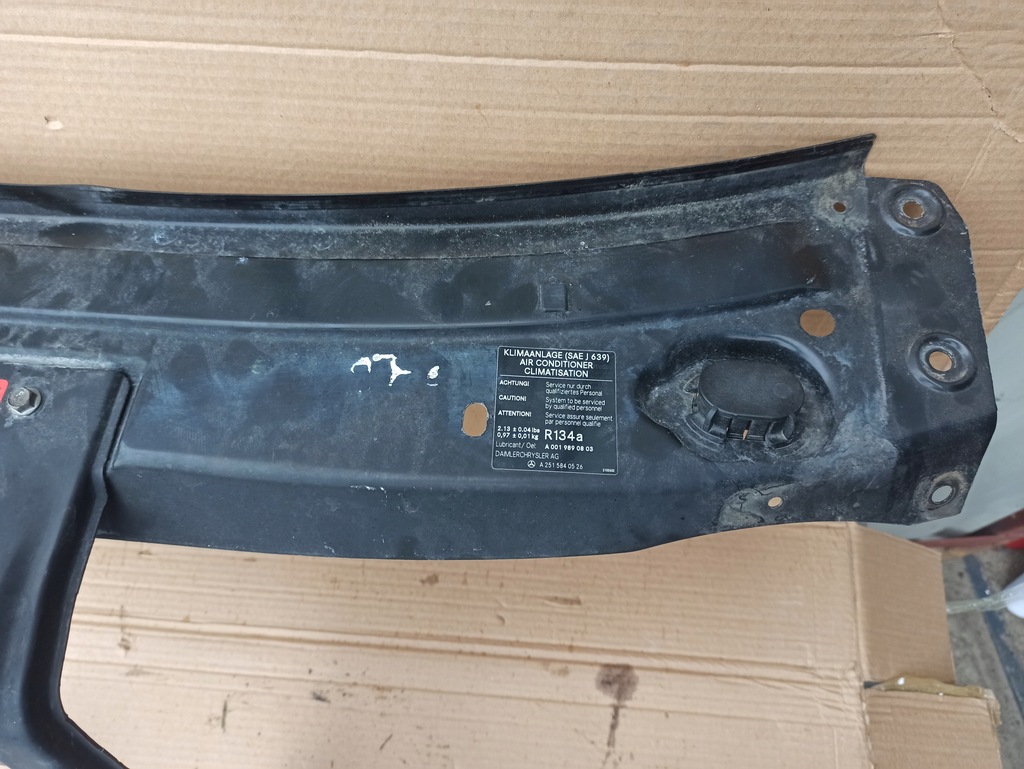 фото №5, Pas передній верхній mercedes ml w164 przed lift