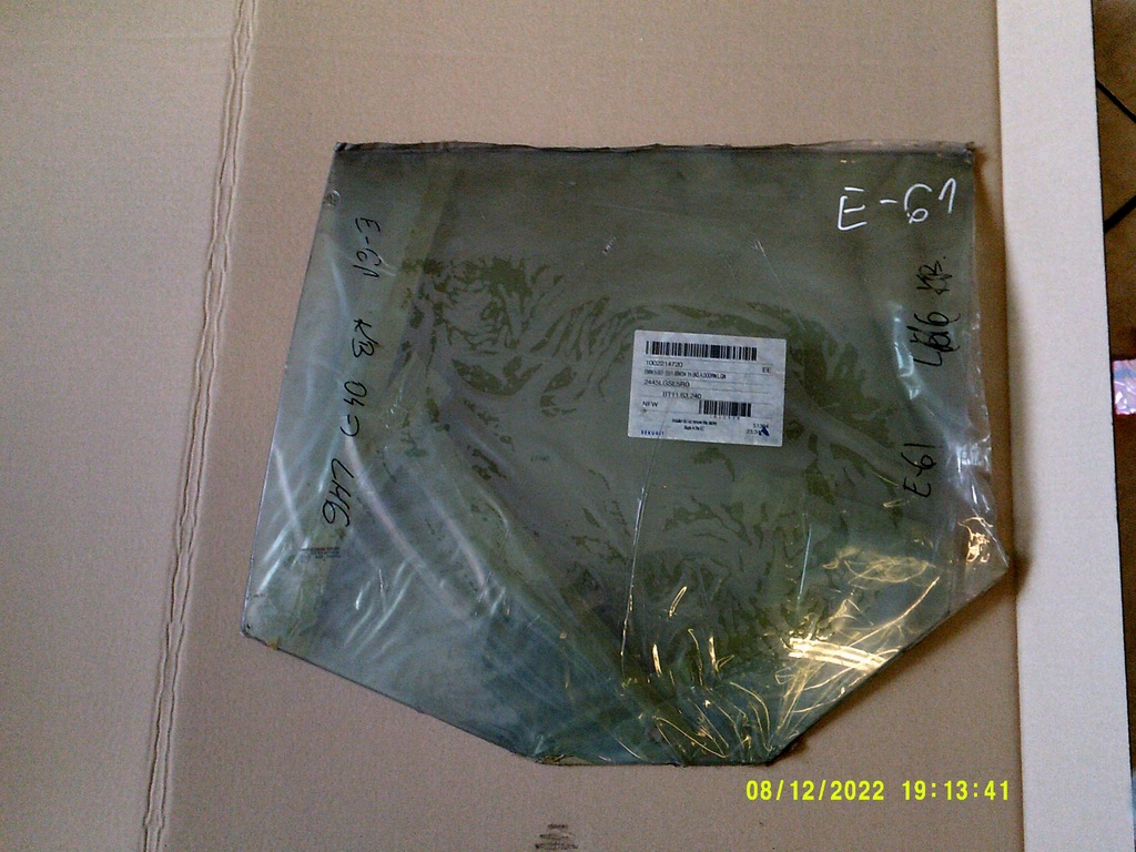 фото №1, Скло бічна ліва задня bmw e61