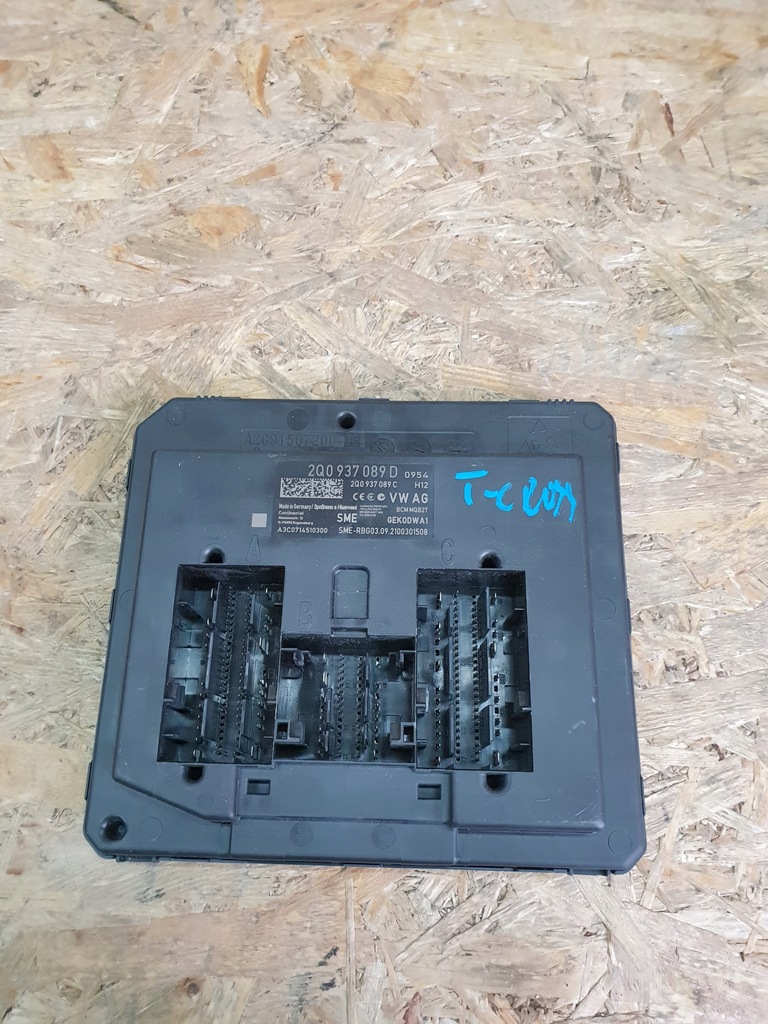 фото №1, Audi vw t-cross модуль комфорта 2q0937089d