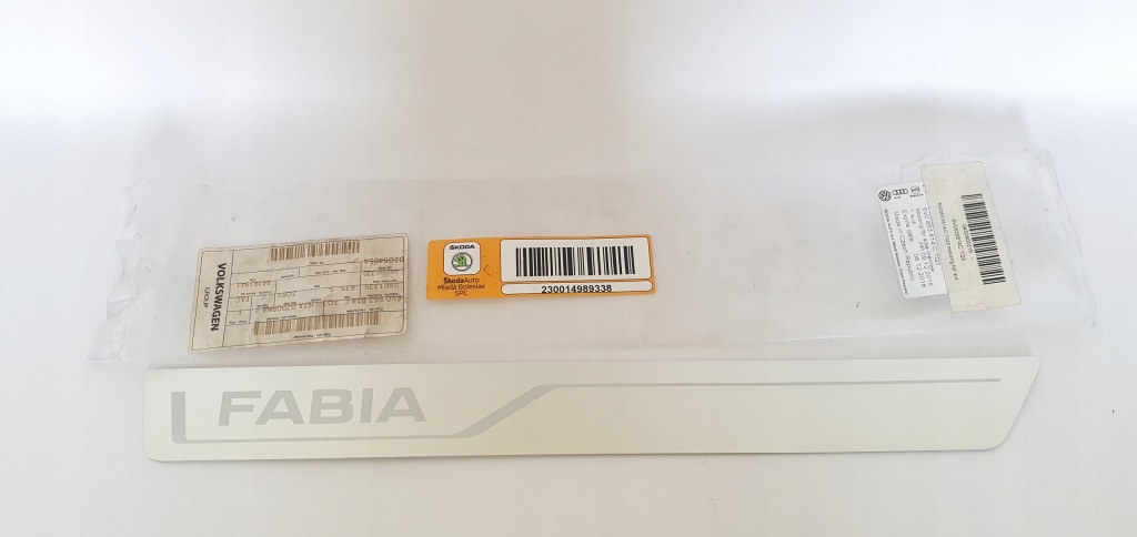 фото №1, Молдинг поріг skoda fabia iii оригінальний номер nowa