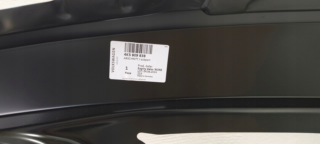 фото №7, Крила обшивка правий задня audi a6 c8 sedan