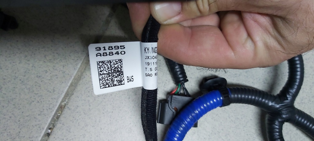 фото №6, Жгут бампера задняя kia optima iv 91895-a8840 nowa