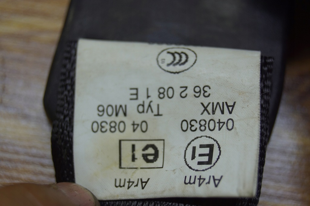 фото №11, Pas безопасности правый задняя bmw x5 e70 606345600a