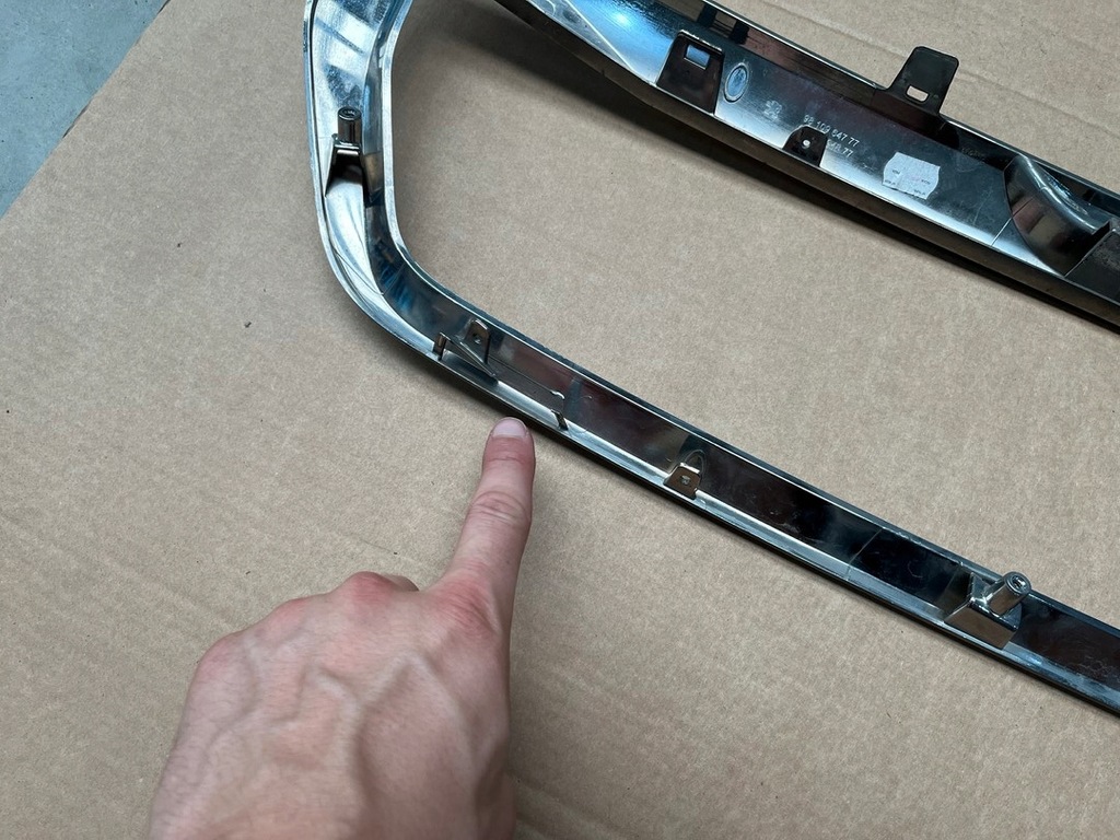 фото №9, Peugeot partner lift решітка радіатора хром молдинг решітка радіатора 9810964777