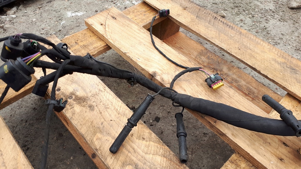 фото №13, A4 b9 8w джгут електропроводка двигуна 3.0 tdi crt