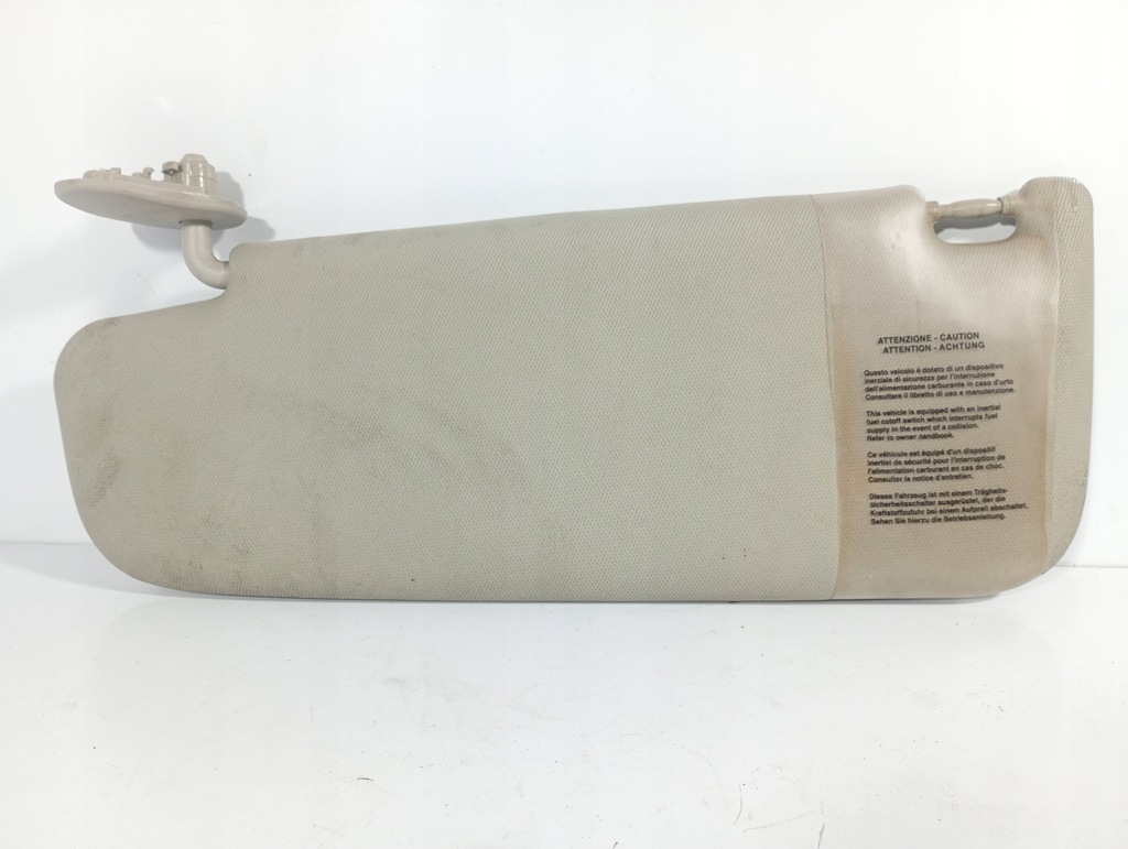 фото №1, Alfa romeo 159 06-11 защита солнцезащитная левая водителя солцезащитный козырёк