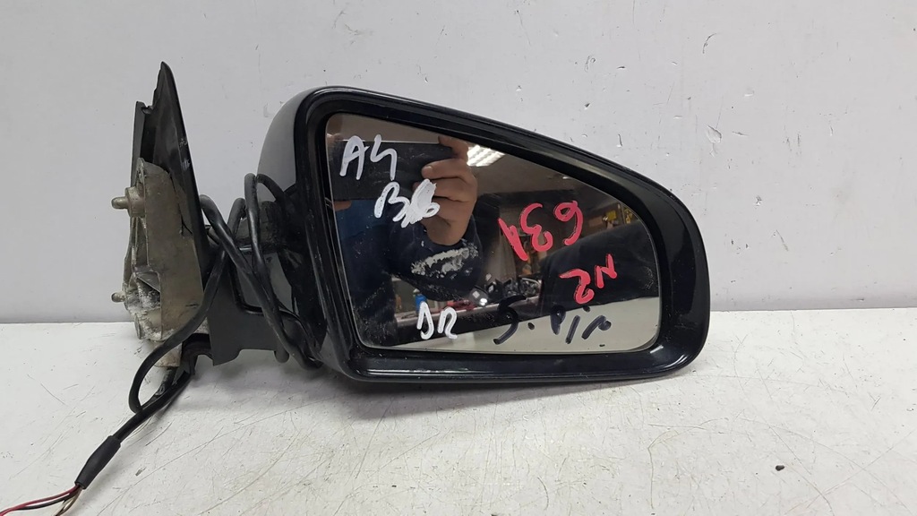 фото №1, Дзеркало праве audi a4 b6 5pin