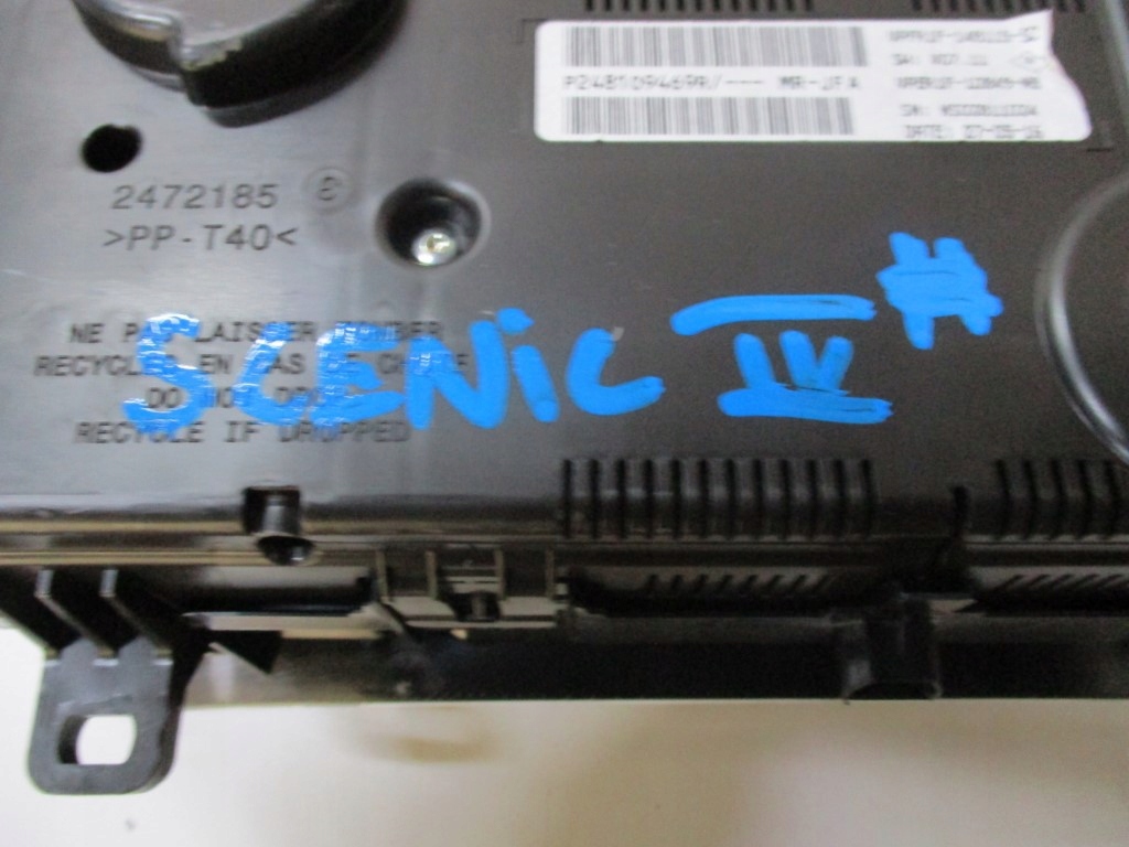 фото №7, Счетчик приборная панель renault scenic iv p248109469r