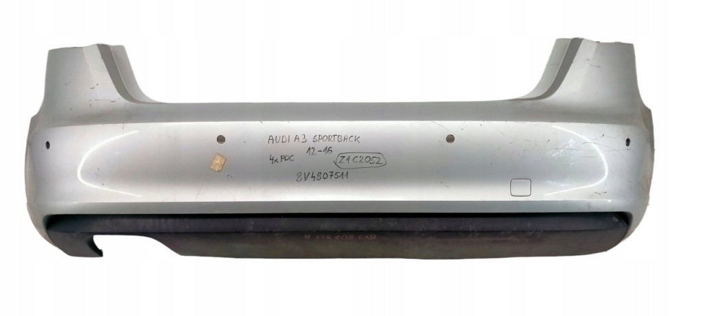 фото №1, Audi a3 sportback 12-16 бампер задній 8v4807511