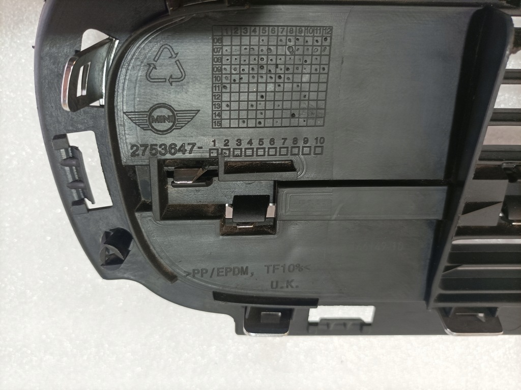 фото №6, Mini r55 r56 решётка бампера перед