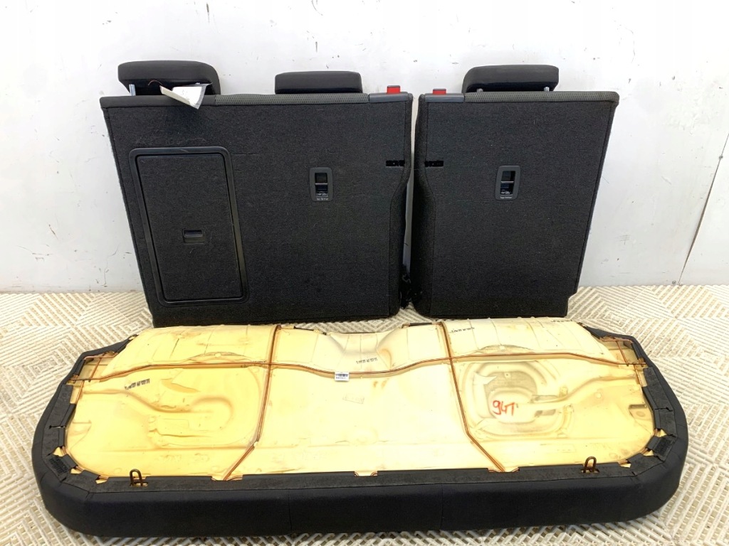 фото №4, Заднє сидіння drugi ряд vw golf vii хетчбек сидіння середня