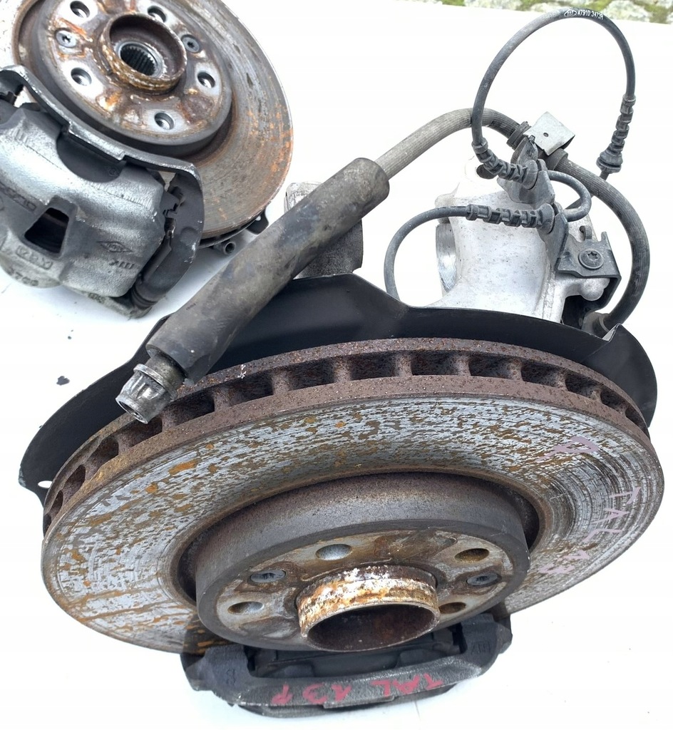 фото №13, Renault talisman 1.3 tce правая поворотный кулак ступица амортизатор 4 управление перед