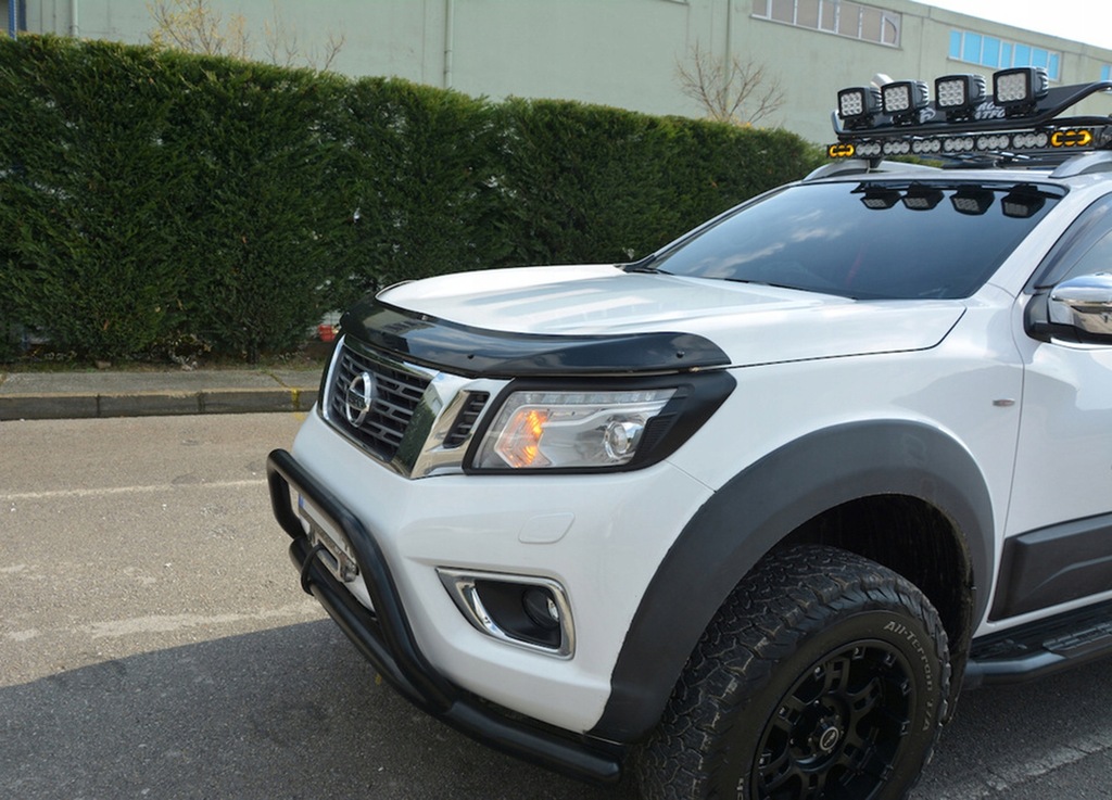 фото №10, Дефлектор капот передней nissan navara 2015-2020