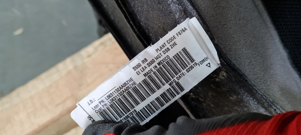 фото №14, Mustang vi lift gt спинка сидіння сидіння шкіра ліва лівий перед ford