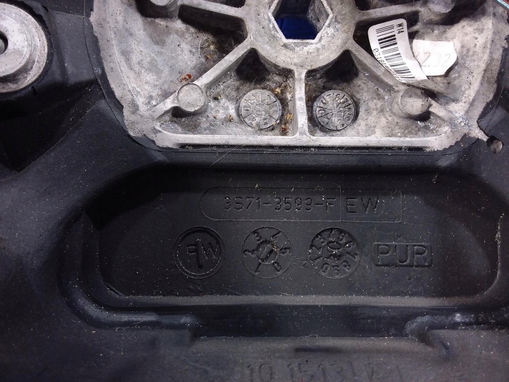 фото №4, Ford mondeo mk3 повітропровід шкіряний