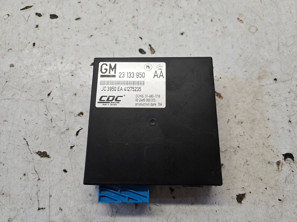 фото №1, Opel insignia a lift модуль блок управления подвеска flexride cdc 23133950 aa