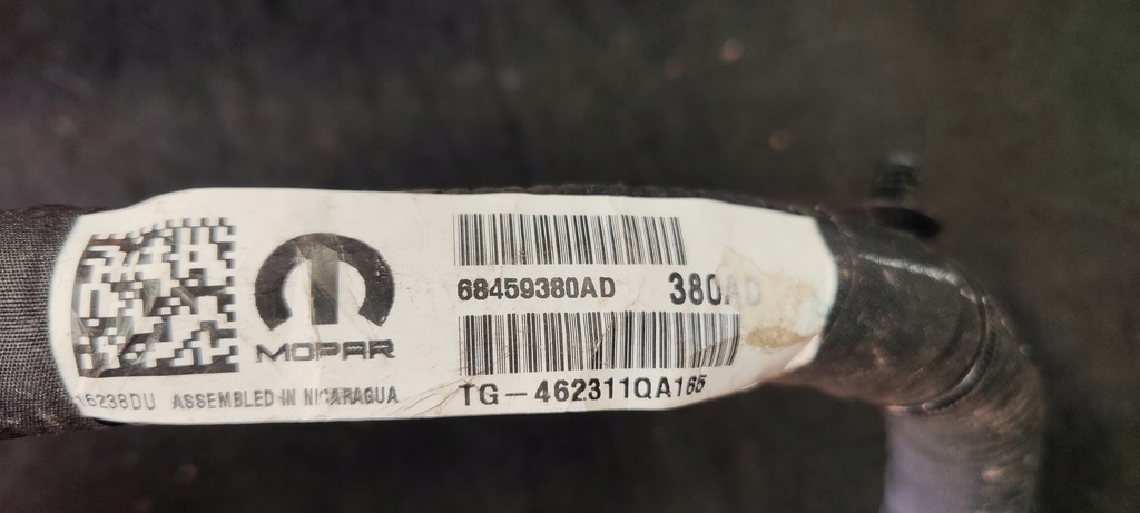 фото №10, Jeep grand cherokee wl l 2021 2022 23 24 электропроводка жгут pod autem нижняя