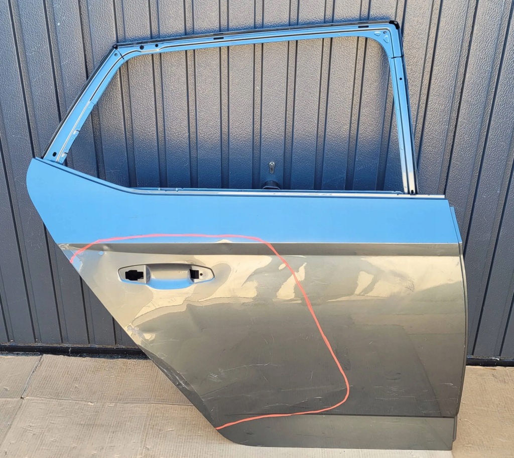 фото №1, Skoda fabia iii 6v6833312 двері задня задні праве